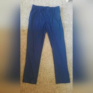 Woman s trouser navy blue size large